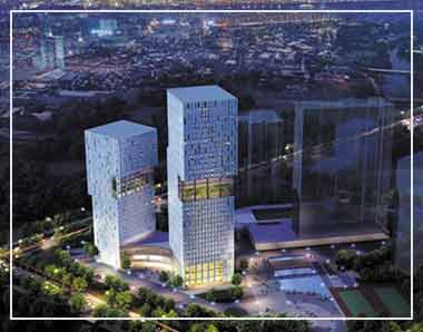 青島大型地源熱泵中央空調(diào)系統(tǒng)，大榮置業(yè)項(xiàng)目